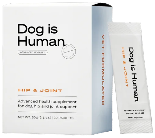 Dog Is Human Hip and Joint powder box
